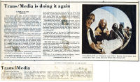 Trans/Media news article